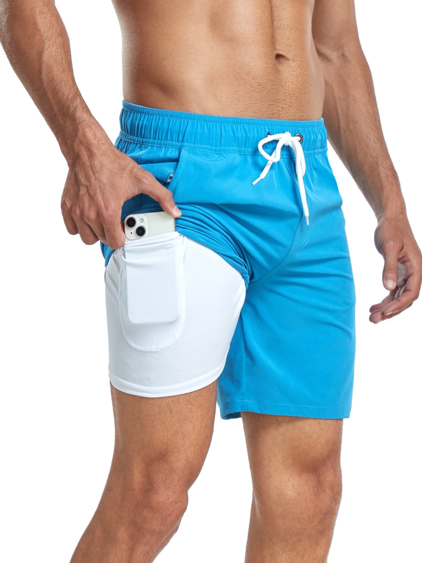 Herensectie Shorts Zwemkleding Mannen Droog