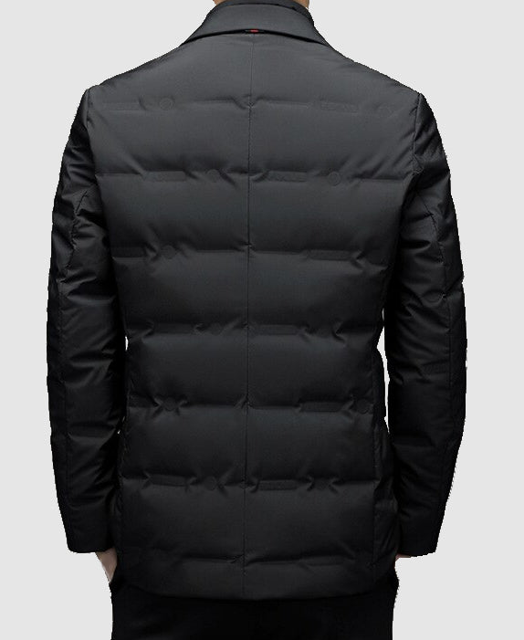 Heren Jas Gevoerd Warm Gewatteerd Sherpa Style