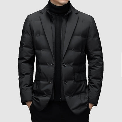 Heren Jas Gevoerd Warm Gewatteerd Sherpa Style - StudioMarella