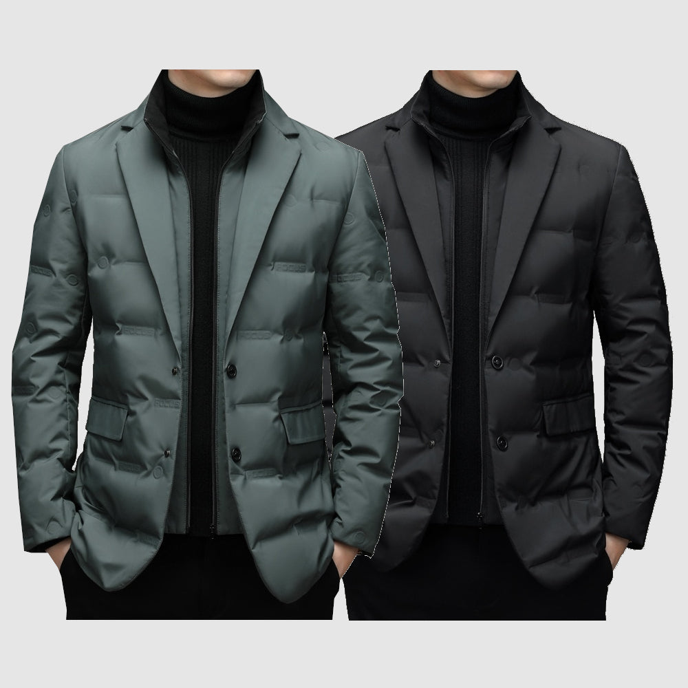 Heren Parka Jas Warm en Elegant met Perfecte Pasvorm