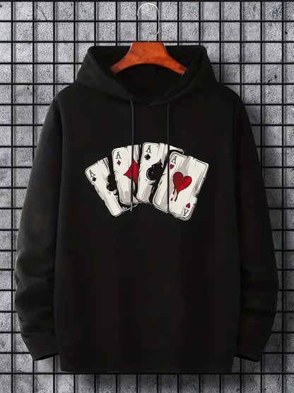 Luca Hoodie Heren met Moderne Grafische Print - StudioMarella