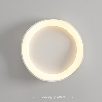 Japandi LED Plafondlamp Dimbaar Afstandsbediening Rond 40cm 50cm IJzer Acryl