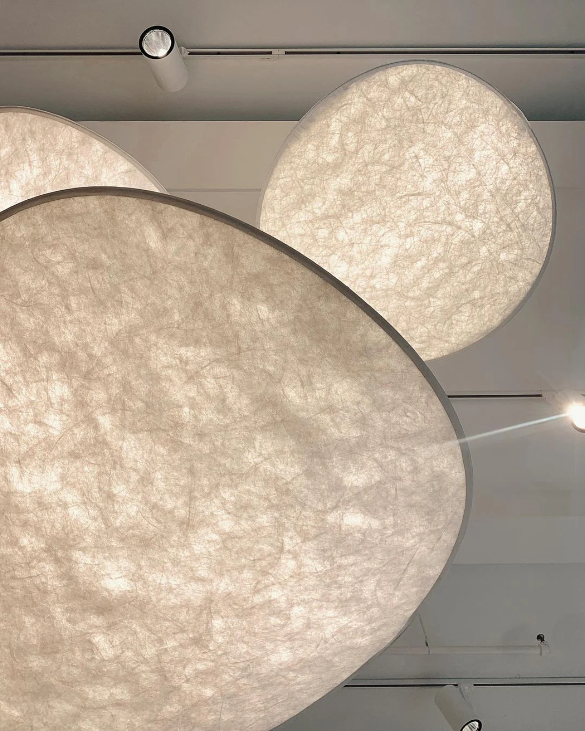 Sansoti - Japandi Hanglamp Wit voor Slaapkamer en Woonkamer – Moderne Sfeerverlichting E27