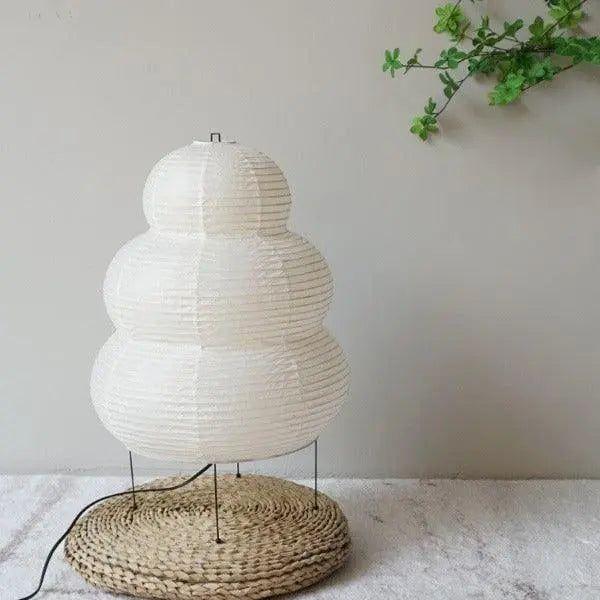 Vloerlamp Wabi Sabi Rijstpapier 60cm Japandi Design
