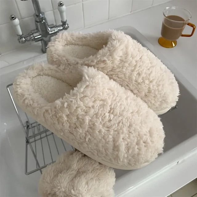 Teddy Pantoffels Pluche Warm en Zacht