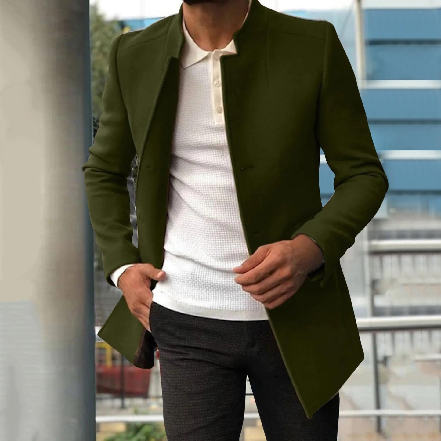 Stijlvolle Blazer voor Mannen Zelfverzekerd