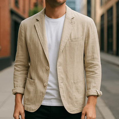 Jasper | Heren Blazer – Lichtgewicht, Elegant &amp; Getailleerd Colbert 2
