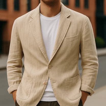Heren Blazer Lichtgewicht Stijlvol Elegant Modern Design