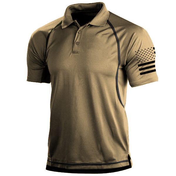 Herensportpolo Transpirant met Korte Mouwen - StudioMarella