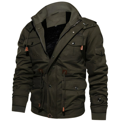 Jaxon | Giacca Invernale Uomo Calda con Cappuccio e Tasche Multiple 1