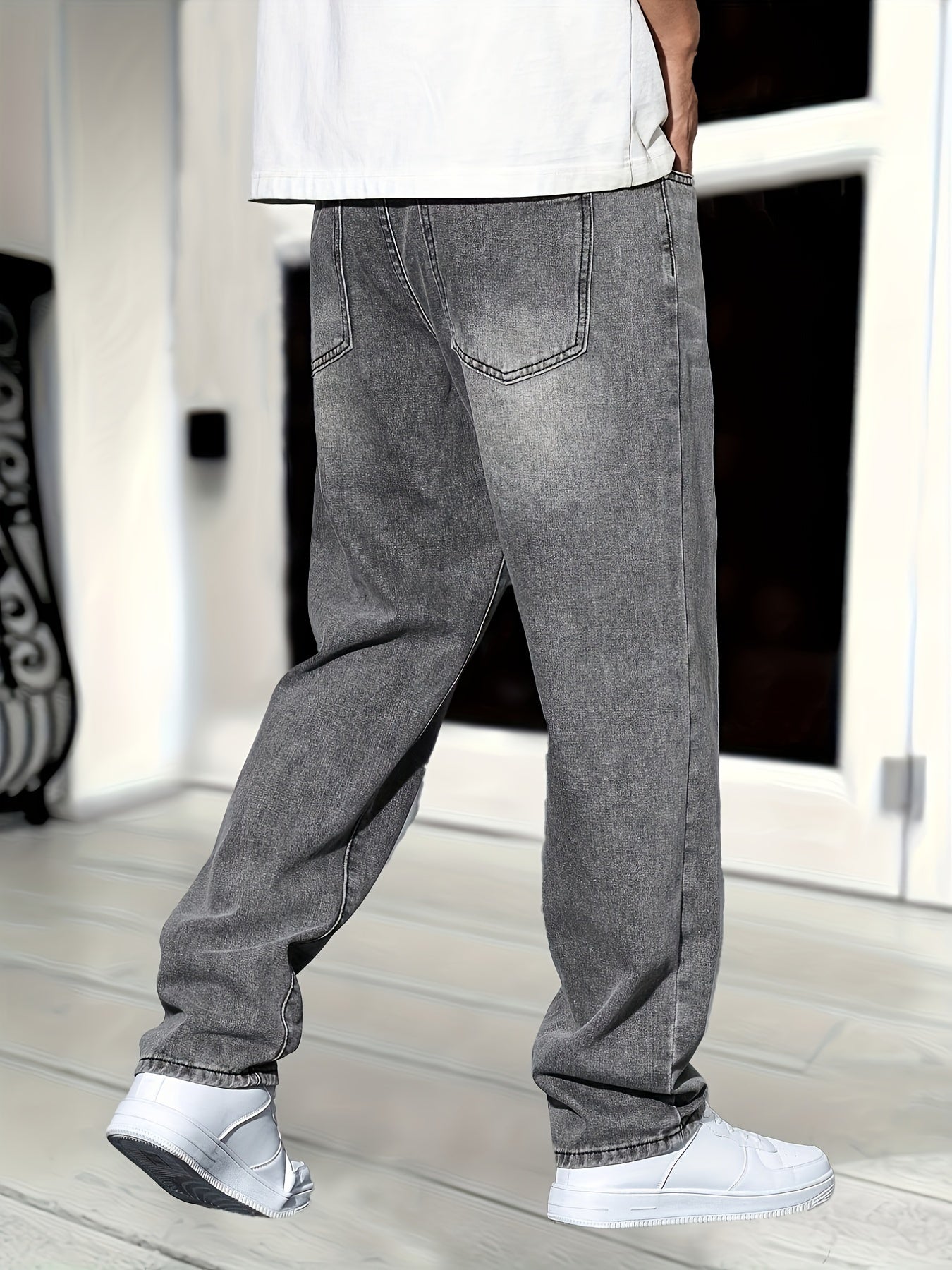 Heren Straight Leg Jeans van Premium Kwaliteit Denim