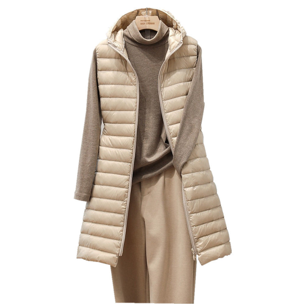Dames Vest met Capuchon Lichtgewicht Warm voor Herfst en Winter - StudioMarella