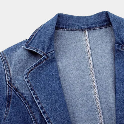Jeans blazer Dames | Stijlvol & Comfortabel