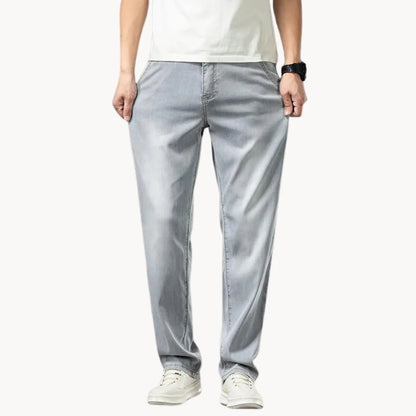 Lichte Jeans Rechte Pasvorm voor Mannen - StudioMarella
