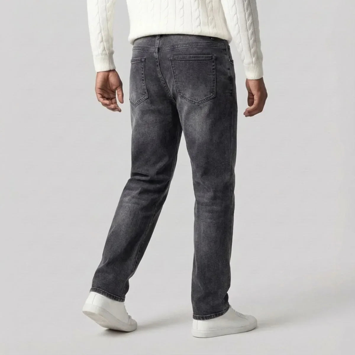 Jeans met regular fit en vijf-pocket stijl
