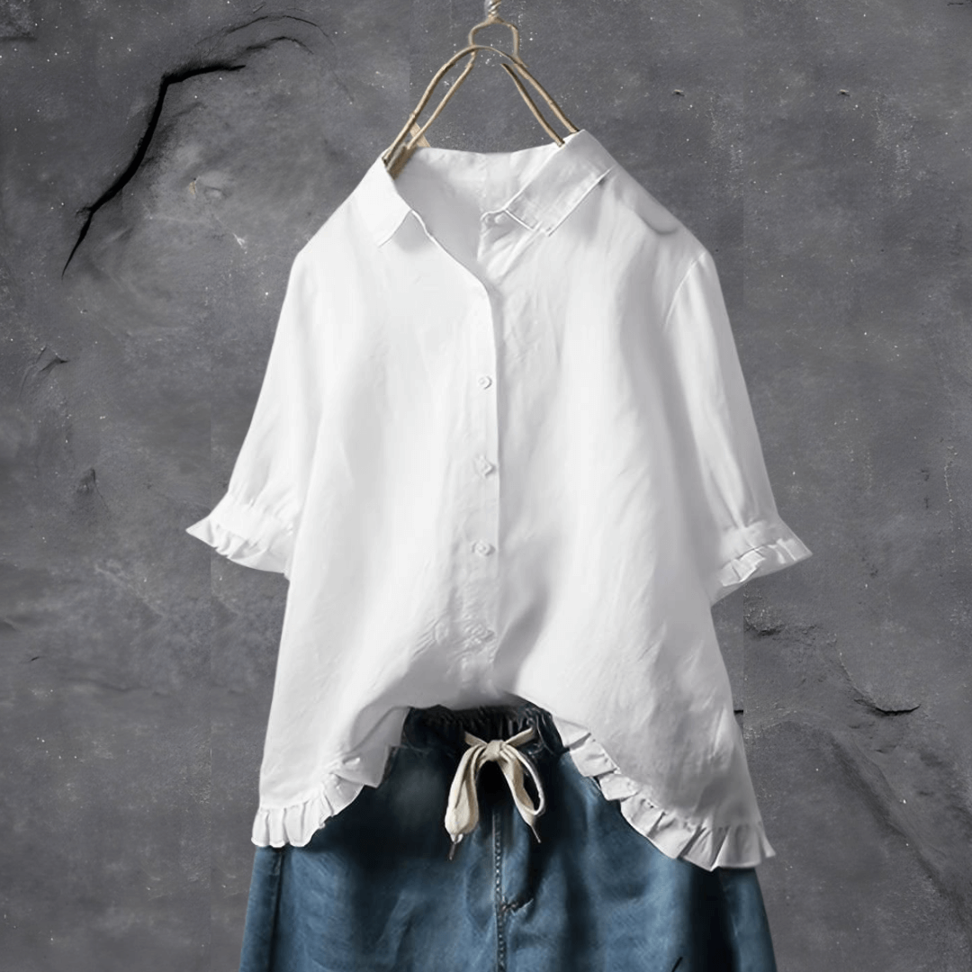 Vrouwelijke Blouse Luchtig en Elegант Model - StudioMarella