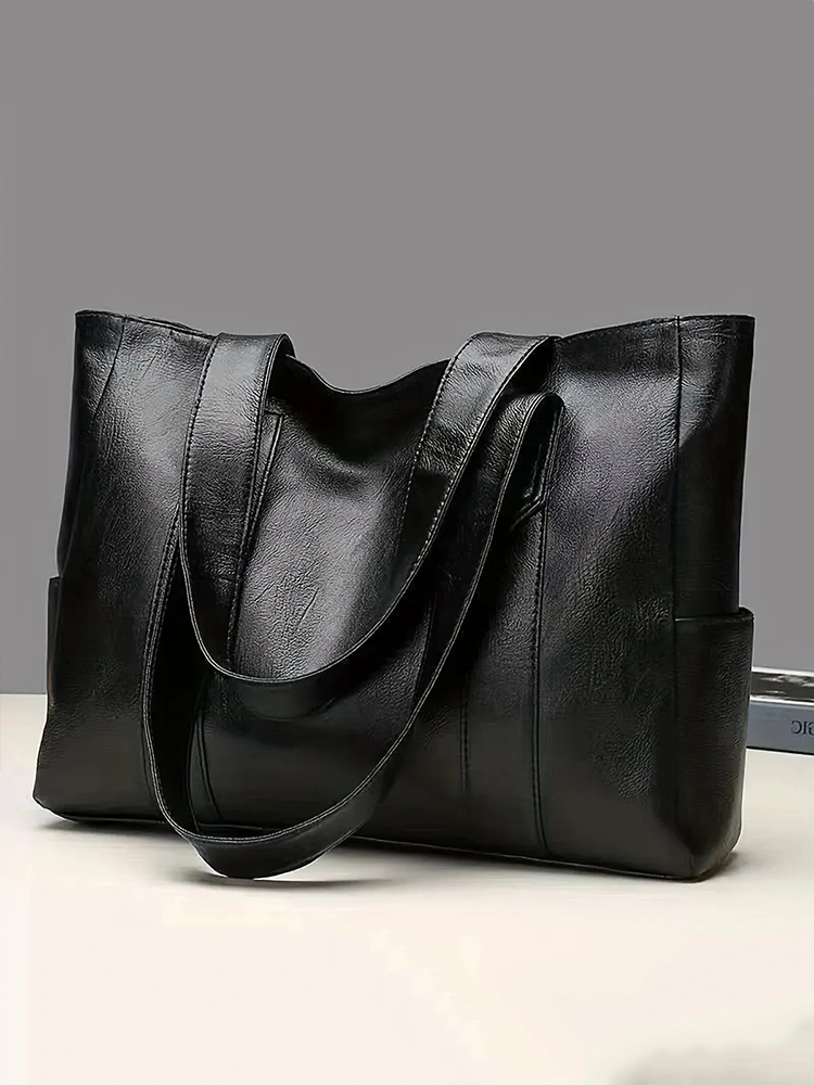 Retro Schoudertas Dames Vintage Handtas PU Leer Crossbody Tas Chique Design Dagelijks Gebruik Stijlvol