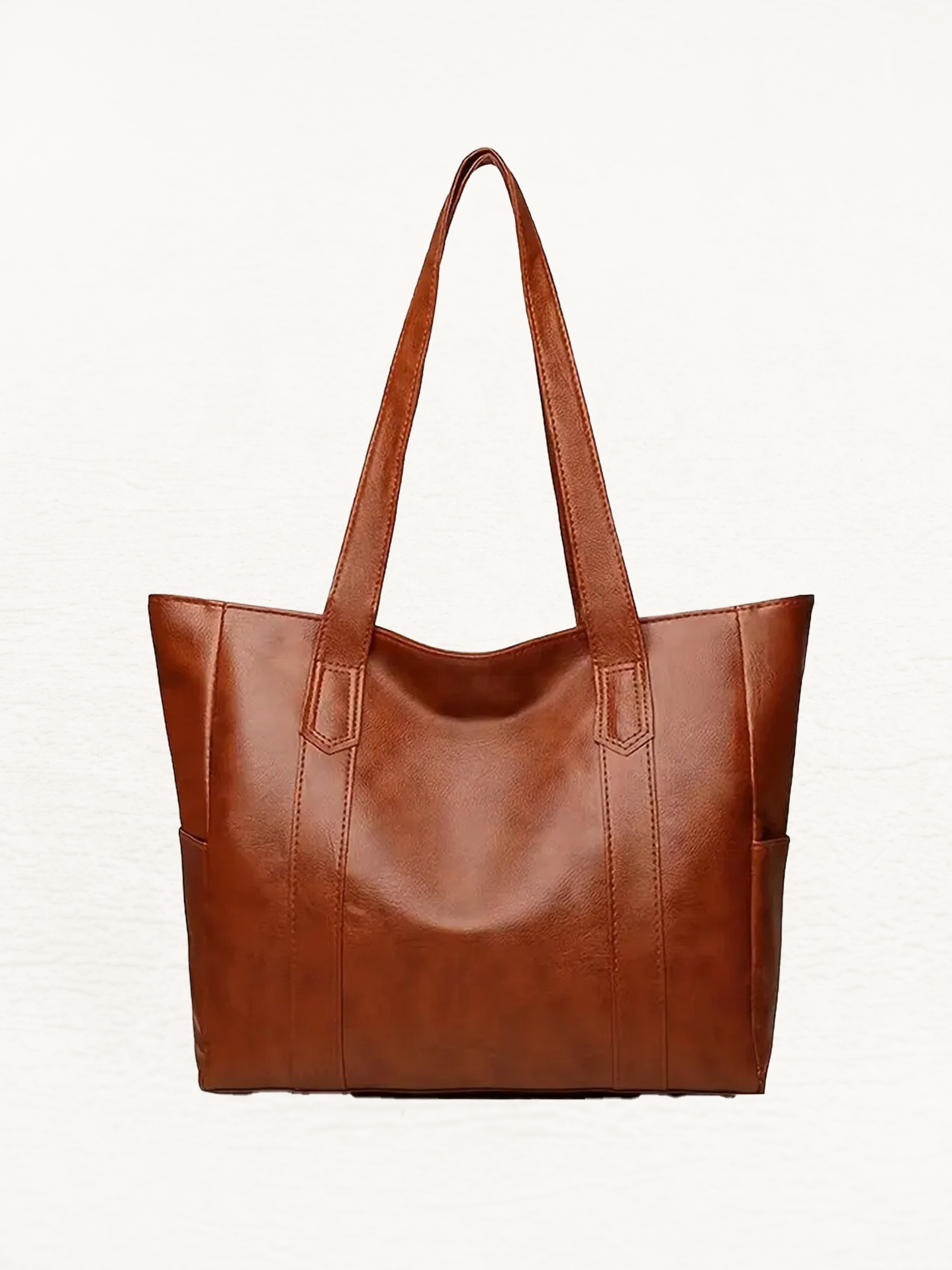 Retro Schoudertas Dames Vintage Handtas PU Leer Crossbody Tas Chique Design Dagelijks Gebruik Stijlvol