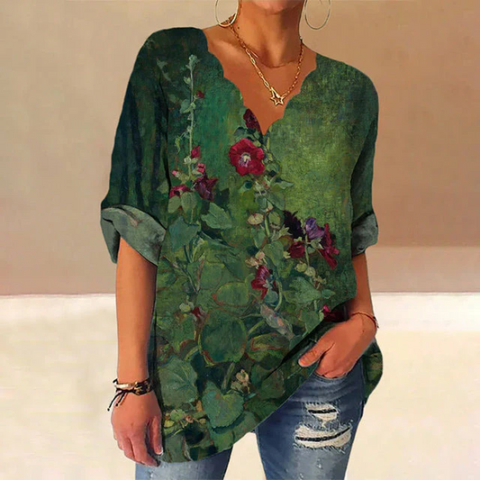 Bloemen Zomerjurk Vrouw Elegante - StudioMarella