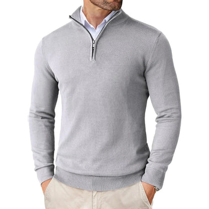 Jibbe | Elegante herentrui met ritssluiting 12