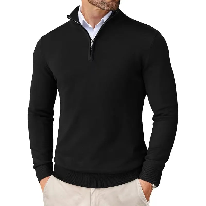 Jibbe | Elegante herentrui met ritssluiting 5