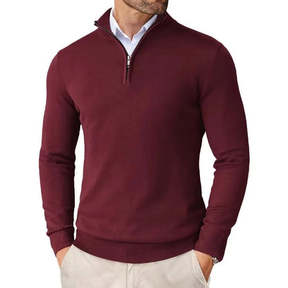 Jibbe | Elegante herentrui met ritssluiting 7