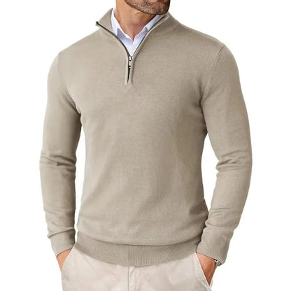 Jibbe | Elegante herentrui met ritssluiting 9