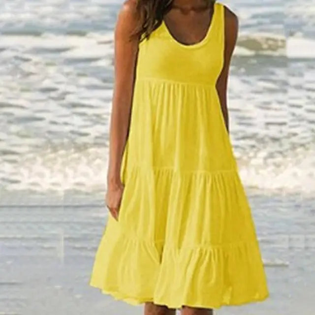 Zomerjurk Dames Boho Zonnejurk Oversized Vrouwen Jurk