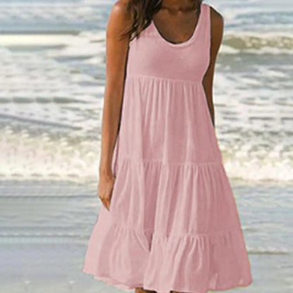 Zomerjurk Dames Boho Zonnejurk Oversized Vrouwen Jurk