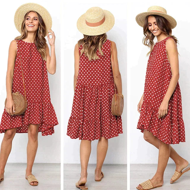 Zomerjurk Chiffon Lente Vrouwelijk Elegant
