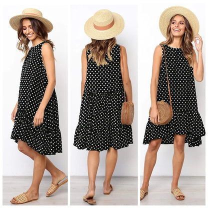 Zomerjurk Chiffon Lente Vrouwelijk Elegant