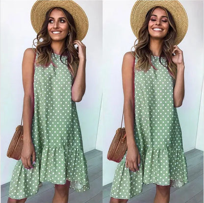 Zomerjurk Chiffon Lente Vrouwelijk Elegant