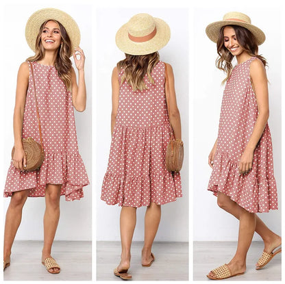 Zomerjurk Chiffon Lente Vrouwelijk Elegant