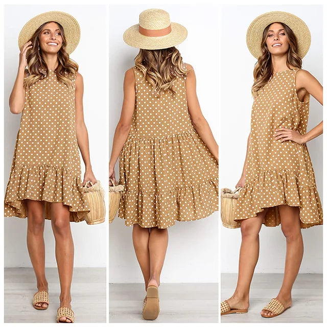Zomerjurk Chiffon Lente Vrouwelijk Elegant