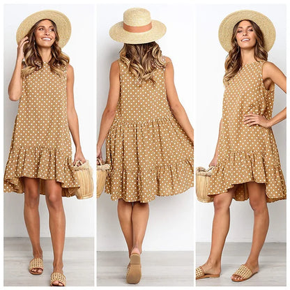 Zomerjurk Chiffon Lente Vrouwelijk Elegant
