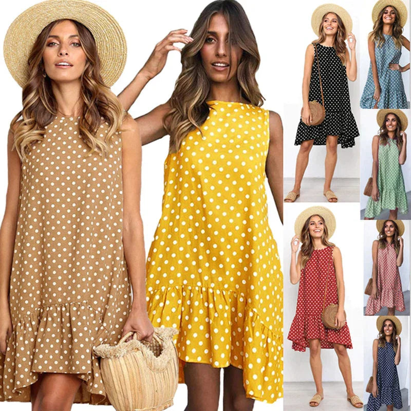 Zomerjurk Chiffon Lente Vrouwelijk Elegant - StudioMarella