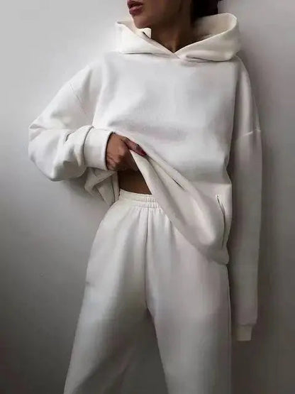 Dames Sportset Hoodie en Joggingbroek Comfortabel Zacht