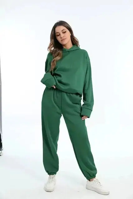 Dames Sportset Hoodie en Joggingbroek Comfortabel Zacht