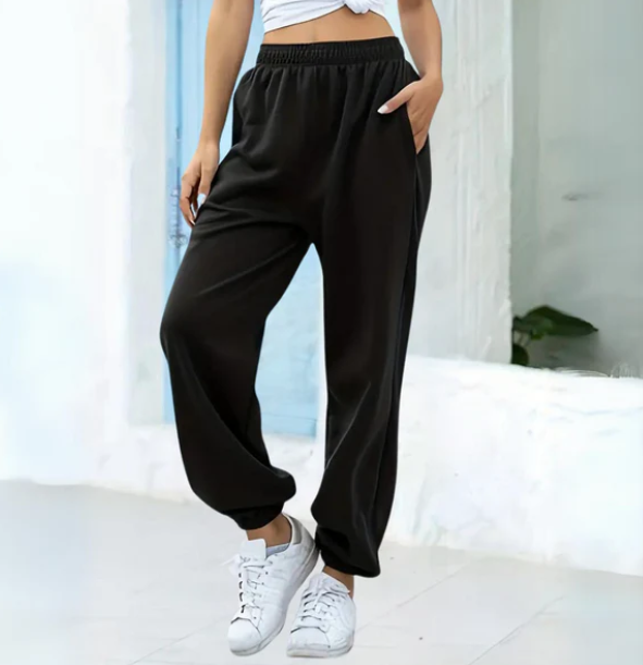 Dames Joggingbroek Elastisch Comfortabel Met Zakken