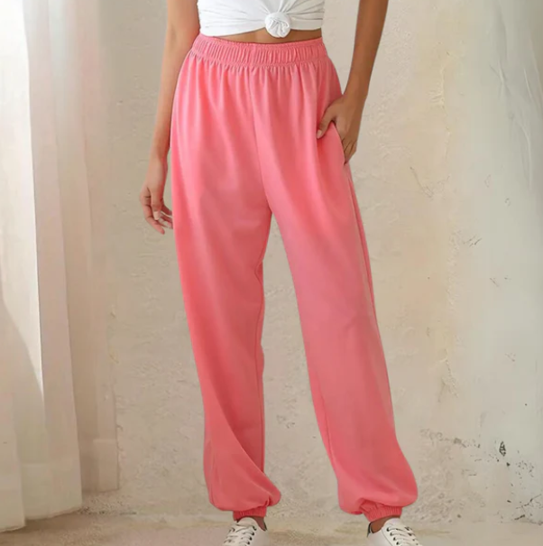 Dames Joggingbroek Elastisch Comfortabel Met Zakken