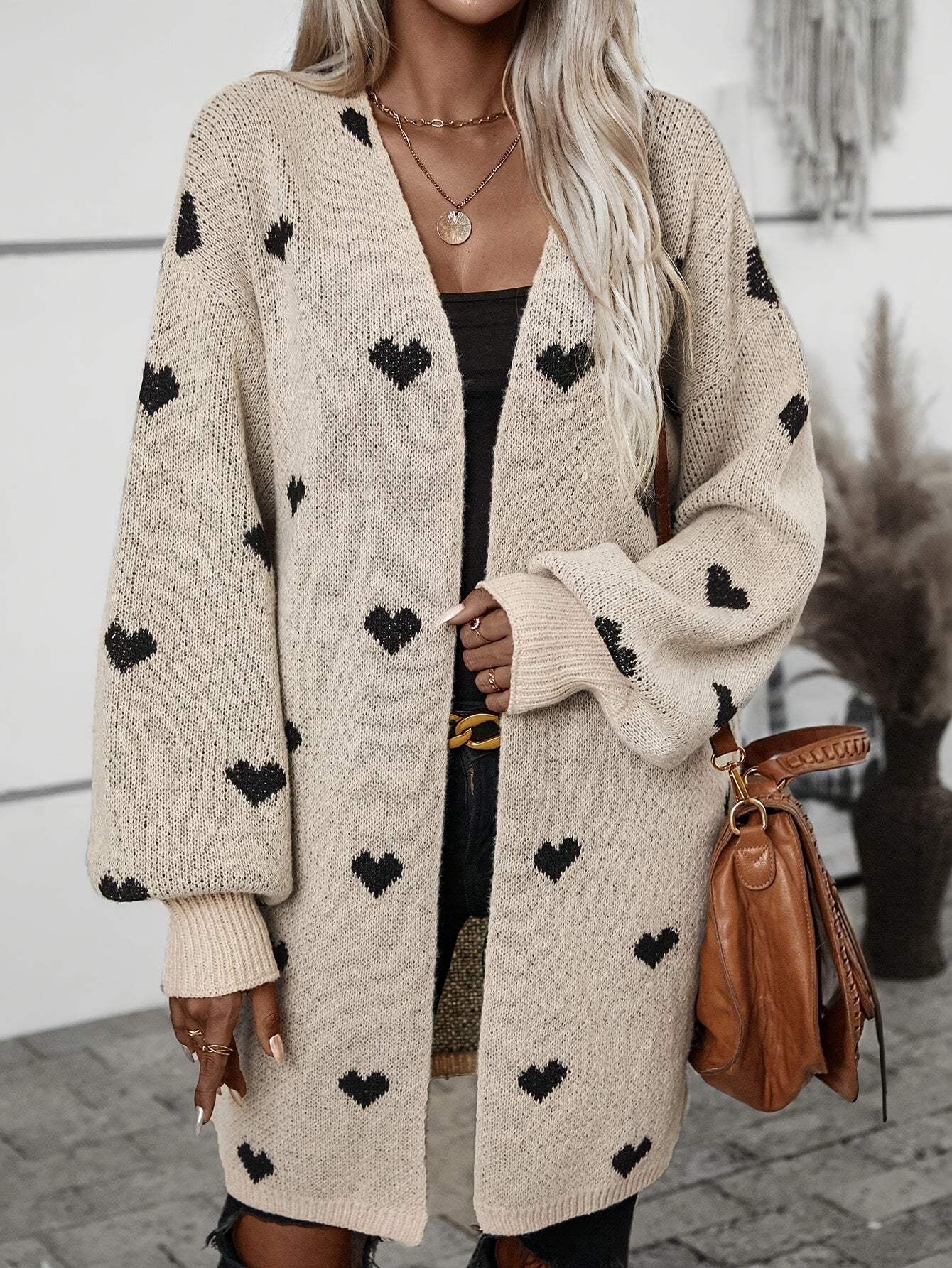 Johanna | Cardigan met Hartenmotief - StudioMarella