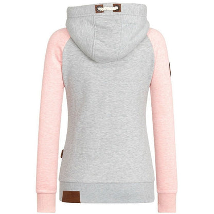 Johanna | Zachte Fleece Sweatshirt met Capuchon en Rits