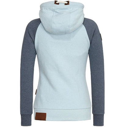 Johanna | Zachte Fleece Sweatshirt met Capuchon en Rits