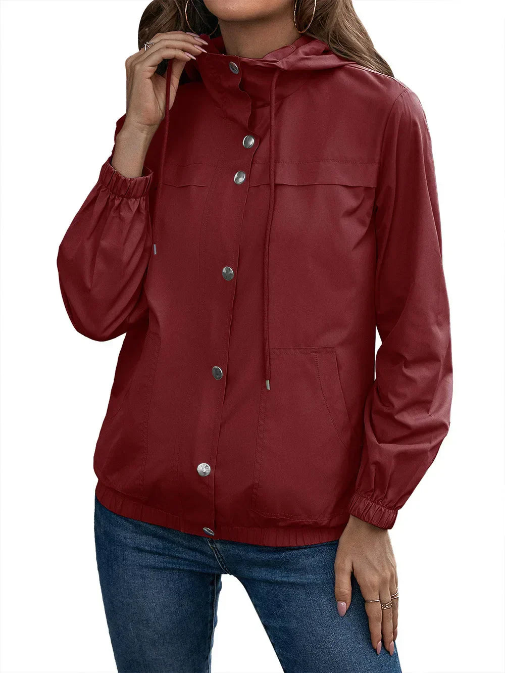 Jas | Waterdichte Trenchcoat met Kap - StudioMarella