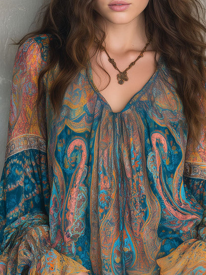 Jorali | Elegante Chiffon Blouse Dames 6