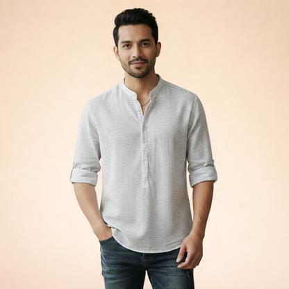 Joren | Overhemd met Lange Mouwen – Elegant, Comfortabel &amp; Veelzijdig 6