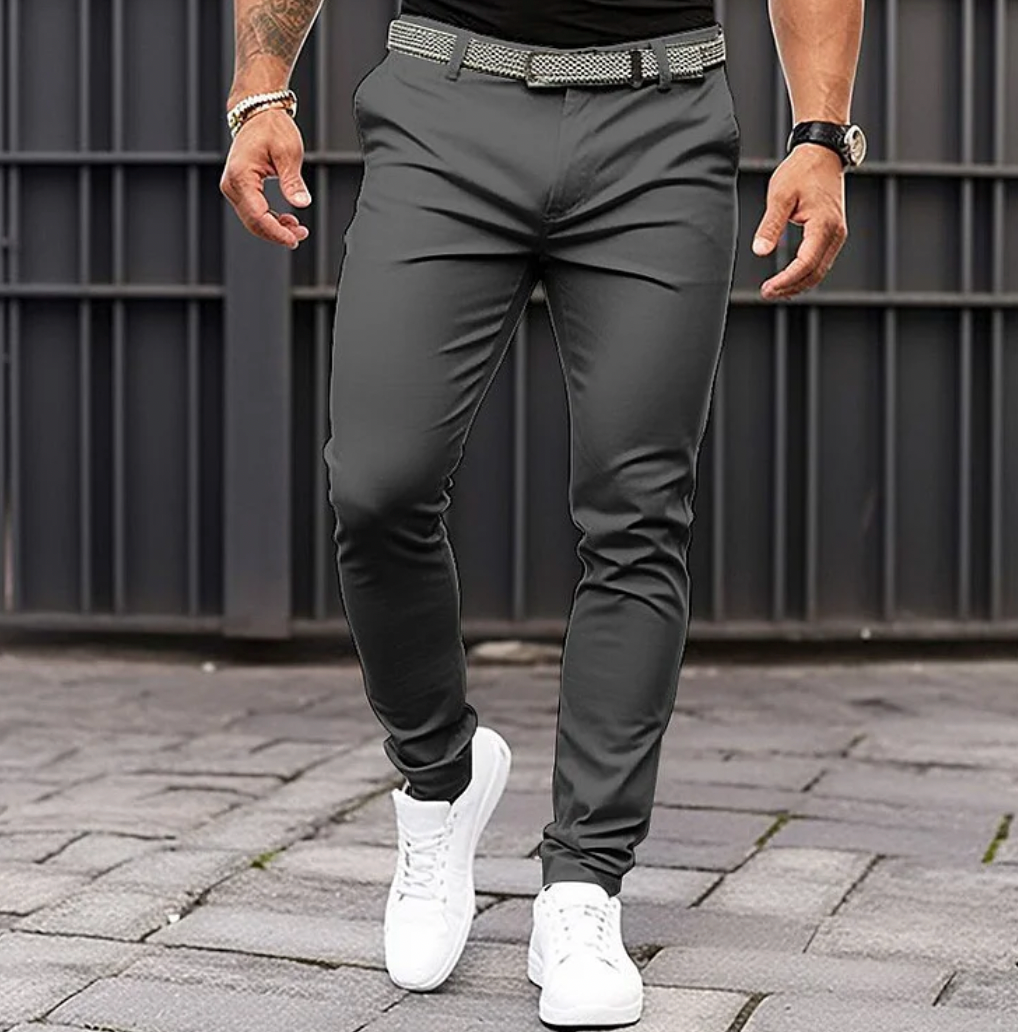 Mannen Broek Casual Elegante Stijl - StudioMarella