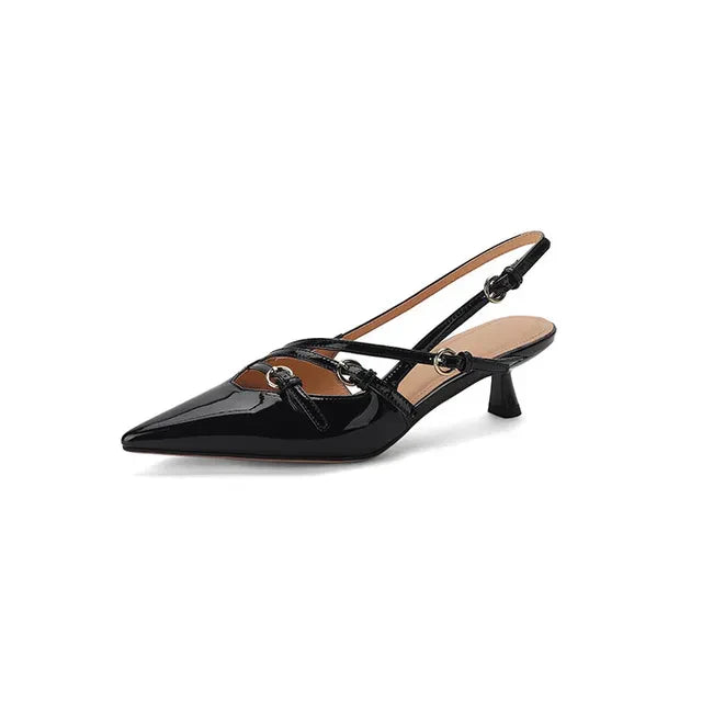 Romeinse Hoge Hak Sandalen Retro Stijl - StudioMarella