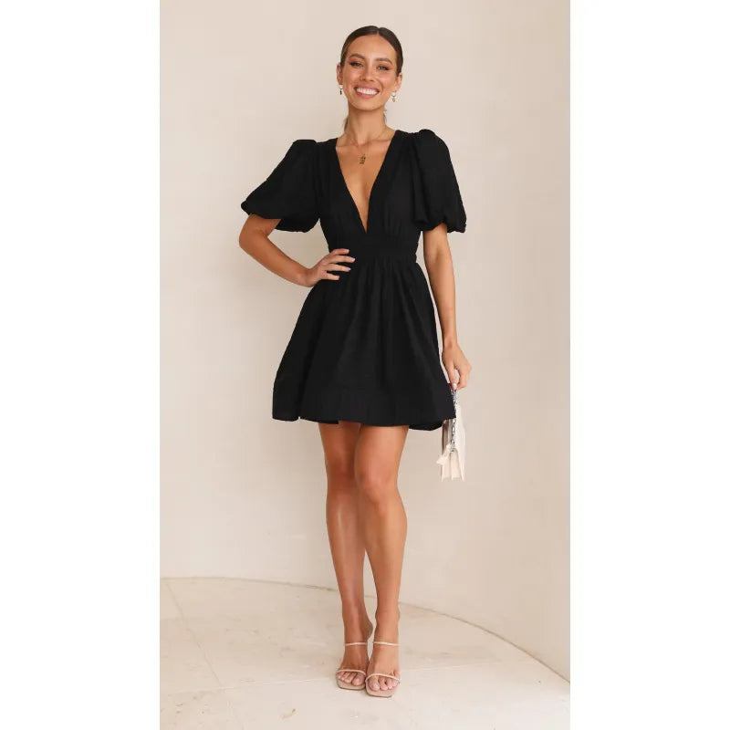 Jurk voor Dames Minimale Trendy Stijl Comfortabel Ademend
