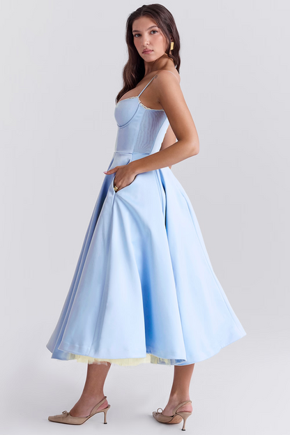 Julia | Abito midi fluido e conveniente 7
